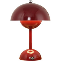 XJGQQQ Schreibtisch Lampe Tischlampe, Pilzknospenlampe, Schlafzimmer, Nachttischlampe, Tischlampe, Licht, Luxus, Einfache, Kreative Tischlampe Energiesparlampe(Pink,A)