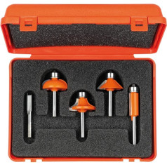 CMT Orange Tools 900.005.03 - Estuche 5 Straight Strawberries and Perf. S 8 HW DX