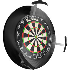Harrows Trilight šautriņu tāfeles gaisma, sportiski izstrādāts LED šautriņu tāfeles apgaismojums, piemērots visām standarta šautriņu tāfelēm, bez ēnām, šautriņu gaisma, šautriņu apvārsnis, saderīgs ar šautriņu skapi