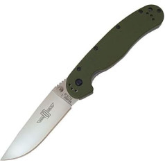 Ontario Knife Company RAT I Linerlock Green ON8874TC