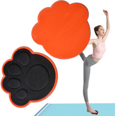 Generisch Exercise Core Slider Slīdnis slīdnis apmācībai Fitnesa vingrinājumu slīdņi Fitnesa slīdņi spilgtās krāsās jogai, pilates, Core Training un daudziem citiem sporta veidiem