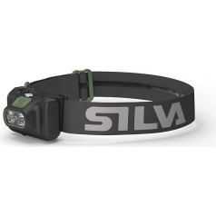 Silva Scout ar akumulatoru darbināms lukturis 3X - 300 lūmenu - 2 spilgtuma līmeņi - 2 LED krāsas Galvas lukturis ar sarkanu gaismu - lukturis Velosipēda lukturis Āra lukturis Sporta lukturis Skrējiens