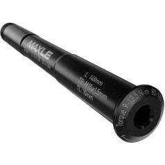 Sram Uni pilnpiedziņas ass Maxle Stealth aizmugurējā 12x142 mm, standarta rāmja garums, 00.4318.005.023 dakšas, melna, 164