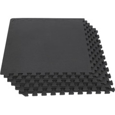 Grīdas aizsardzības paklājs Fitnesa 63 * 63cm EVA putu sporta fitnesa paklājs 12mm biezs gumijas paklājs Garāža Virtuve Sporta zāles grīda