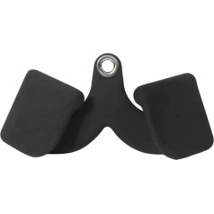 8 atsevišķo rokturu komplekts Ergonomiski rokturi Airēšanas rokturis Lat Pull Bar Lat Pull rokturis Kabeļu mašīnas rokturi Kabeļu vilkšanas rokturis