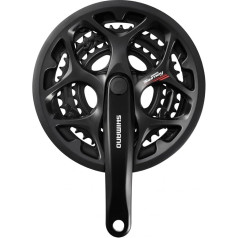 Shimano fc-a073 kvadrātveida trīskāršais kloķvārpstu komplekts 7/8 ātruma pakāpieniem