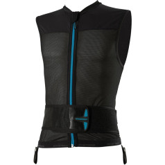 Icetools S-Lite Shield Vīriešu melns/zils muguras aizsargs Slēpošanas snovborda aizsargs