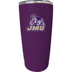 R and R Imports James Madison Dukes 16 oz nerūsējošā tērauda izolēts krūzītis, violets, oficiālais merčendaizis