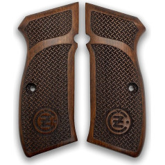 ZIB GRIPS CZ-75 Handcrafted Walnut Pistol Grip Ars.062 Jauna izvēle