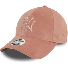 New Era 9Forty Sieviešu cepure Velour Diamante NY Yankees Pink