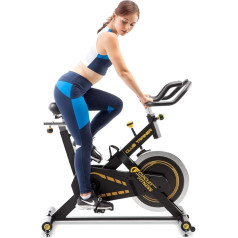 Circuit Fitness 18kg Flywheel Deluxe Club Revolution Cardio Cycle Man
