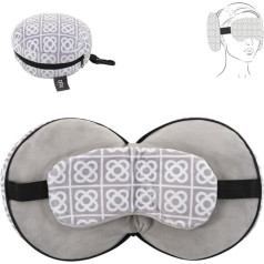 ROCKING GIFTS Ceļojumu spilvens ar Antifa Panot Barcelona Grey 15 cm