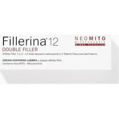 Fillerina 12 Double Filler Neo Mito krēms lūpām ar aizpildīšanas efektu un barojošu 3. pakāpi 15 ml