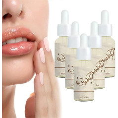 Instant Volume Lip Plumping Oil, dabīgs lūpu plumperis un lūpu kopšanas serums, lūpu mitrinoša lūpu eļļa, lūpu miega maska, lūpu balzams pilnīgākām, mīkstākām un lielākām lūpām
