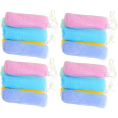 MUSISALY 20 Stück Seifenschaumnetz Seife Für Seifenstangen Schaumnetz Seife Seife Seife Peeling Seifenbeutel Seifenschaumnetz Seife Peelingnetz Seife Peelingnetz Seife Pe