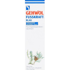 Gehwol Fusskraft® Blue sausai, raupjai ādai Krēms kājām Mitrinošs un dabiski svaigs 125ml tūbiņa