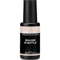 Nail Studio Builder-in-Flasche, halbpermanente Nagelbasis, mittelhohe Viskosität, mit Glasfasern und Vitaminen, 7-freies Produkt, Nr. 9, 10 ml