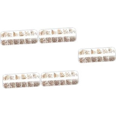 FRCOLOR 5 kastes Nail Art Flat Drill Nail Diamonds Make Yourself Nail ar Rhinestones Nail Diamonds Nagu dekorēšana Nagu piederumi Nagu piederumi Nagu akmeņi Gel Nagi Nagu dekorēšana Nagu dekorēšana Nagu dekorēšana Nagu dekorēšana Stikls