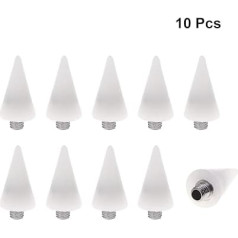 Beaupretty Pack of 10 Nail Rhinestone Picks Wax Tips Drill Pen Head for Wax Nail DIY Art Decoration Diamond Painting rīki
