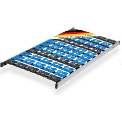CubeSleep Cloud NV 7 zonu redeļu rāmis 140 x 200 cm Ciets, ražots Vācijā GS sertificēts, pārbaudīts drošums