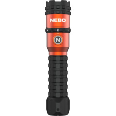 NEBO Master Series FL3000 lukturis ar 5 gaismas režīmiem - uzlādējams un ūdensizturīgs - Kempinga un pārgājienu piederumi