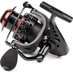 Angelrolle 5,0:1 Angelrolle 2000-7000H Spinnrolle Widerstand Wasserbeständigkeit Max 14 Kg Vorleihrad Angeln Karpfenrolle (Color : 6000)