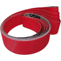 VSM 757964 Slīpēšanas auduma lenta 6 x 520 mm, keramikas smiltis 120 metālam