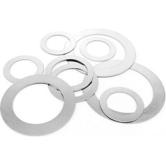 Edelstahl Ringe Flachdichtung dünn, 10/50 stücke M 3-M40 Splitter Washer Edelstahl Anpassung Ultradünne Präzision Shim Ringe Flache Dünne Flache Wafer Dichtung(M28x40xThick 10pcs 0.2mm biezs)