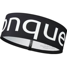 Iekarot. Plāna sporta aproce, funkcionāla sviedru lenta priekšgalam sievietēm/vīriešiem skriešanai, sportam, fitnesam, jogai, riteņbraukšanai (liels logotips).