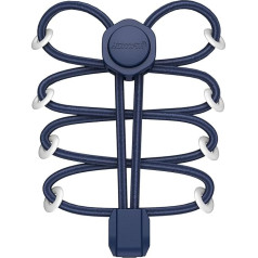 HOMAR Bez sasiešanas auklas bērniem un pieaugušajiem, elastīgas auklas, ātri noņemamas, paredzētas treniņbiksēm, galda apaviem un ikdienas apaviem, elastīgas auklas bez sasiešanas