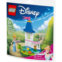 Disney princese klucīši 30695 miniatūra pelnrušķītes pils ar dārzu