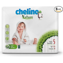 Chelino Nature Kids 5 izmērs (13-18kg) 180 autiņbiksītes
