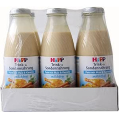 Hipp Drinking and Probe Food Turkey with Corn & Carrot, 500 ml, without Milk, 12 Bottles