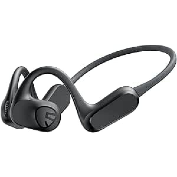 SoundPEATS RunFree Lite Bluetooth 5.3 austiņas, Air Line atvērtas austiņas, 16,2 mm draiveris, 17 stundu atskaņošanas laiks, ar auss āķi, sporta austiņas skriešanai/riteņbraukšanai/pārgājieniem/sporta zālei