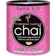 David Rio - Flamingo Vanilla Chai | Čai tēja bez kofeīna, bez cukura, ar melno tēju, vaniļu, kanēli un kardamonu | Maisiņš | Catering | 1350 g