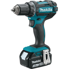 Makita DDF482RFJ Akumulatora urbjmašīna 18 V / 3,0 Ah, 2 akumulatori un lādētājs MAKPAC melns, zils