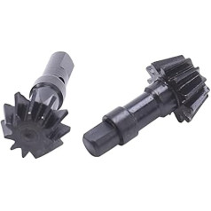 XinYuan Gear 2 gab. 11T metāla ratiņu pārnesumkārba 28012 86032 Piemērota HSP 94185 94186 94687 1/16 RC auto pārnesumkārbai (krāsa: melna)