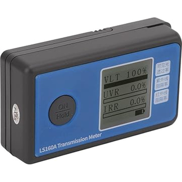 LS160A 3-in-1-Solarfilm-Transmissionsmesser, UV-IR-Unterdrückungsmesser, Transmissionsmesser, Filmglas-Tester, IR-Unterdrückungsmesser, Auto-Transmissionsmesser,