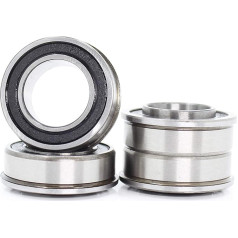 DINGGUANGHE-CUP F6003 F6003 F6003Rs gultnis F6003-19-2RS 19 x 35 x 11 mm ABEC-1 atloka lodīšu gultnis F6003-Rs dārza ratiņu riteņu gultņiem Rūpniecības produkti (Gabalu skaits: 4gab)