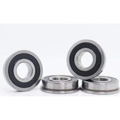 SUOFEILAIMU F6001RS atloka gultnis 12 x 28 x 8 mm ABEC-1 atloka F6001 RS 2RS 6001RS lodīšu gultnis 4 gabali (izmērs: 4 gabali)