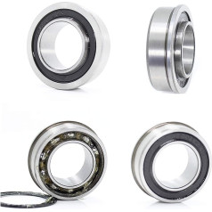 DINGGUANGHE-CUP F6003 F6003RS F6003-RS gultnis F6003-19-2RS 19 x 35 x 11 mm ABEC-1 atloka lodīšu gultnis F6003-RS Dārza ratiņu riteņu gultnis Rūpniecības produkti (Gabalu skaits: 4gab)