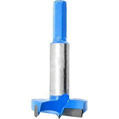 55mm Forstner Bit Hex Shank Kokapstrādes caurumu zāģis Blue Flat Wing Hinge Countersink Urbji Wood Cutter Auger Atvēršanas instrumenti