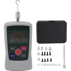 Digitālais mērītājs, 3 N Bis 30 N Push-Pull-Messgerät, Spannungsmessgerät, Tragbares Push- Und Pull-Messgerät, Dynamometer, Druck-Schub-Messgerät, Spannungsdruckprüfer Mit Den Einheiten N/Lb/Kg/O