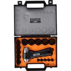 Bahco 400003030 Lochstanzen-Set, 16-teilig, 3-30mm Wechselbar