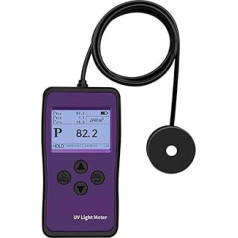 Lichtmeter, UV-Lichtmessgerät Linshang Direktverkauf UV-Radiometer-Test 254 Nm -Bakterizide Sterilisationslampe Mit Batterie für die Kultivierung und Messung von Zimmerpflanze