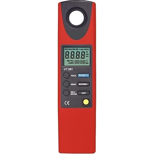 Lichtmeter, Handheld-Illuminometer 20000lux-professionelle Taschenphotometer automaticische Herunterfahren Datenspeicherung für die Kultivierung und Messung von Zimmerpflanze