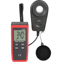 Lichtmeter, Mini-Lichtmesser LCD Hintergrundbeleleuchtung, Low Battery Indication Light Meter for Zuhause, Landwirtschaft, Lager, Bauernhof, Bühne, Stadion (Batterie nicht inbegriffen) für die Kultivier