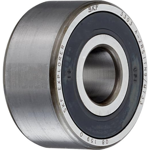 SKF 3303 A-2RS1TN9/MT33 SKF 3303 A-2RS1TN9/MT33 Kvadrātkontakt lodīšu gultnis ar dubulto rindu