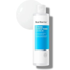 Real Barrier Extreme Essence toniks 190 ml, sejas emulsija sausai un jutīgai ādai ar keramīdiem, pantenolu un 5 hialuronskābēm, barojošs, mitrinošs, mīkstinošs, MLE