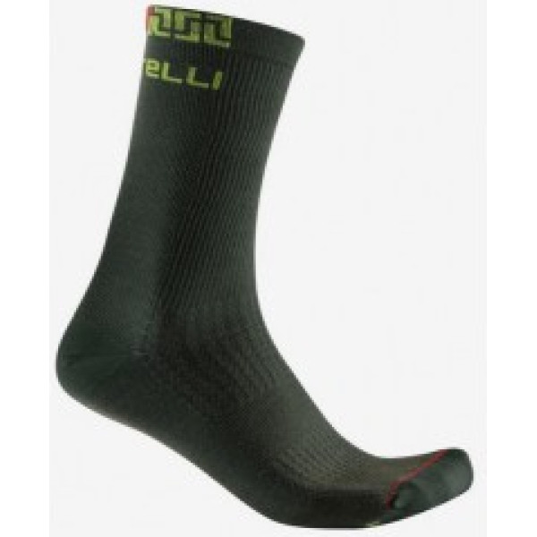 Velo zeķes BANDITO 18 Merino Sock XXL Deep Green